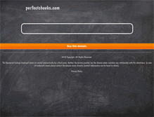 Tablet Screenshot of perfectcheeks.com